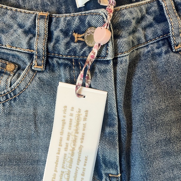 LoveShackFancy Kala Flare Jeans - Picture 5 of 7